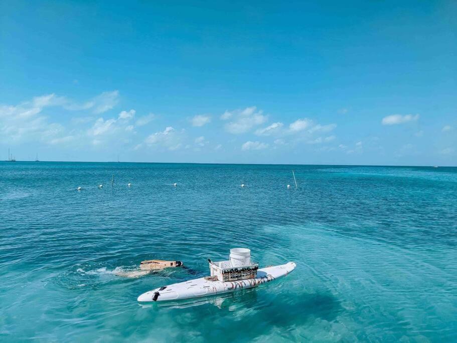 Vacation Home Blue Lotus Caye Caulker Exterior foto